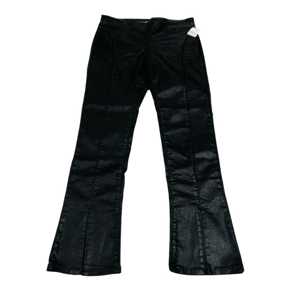 We The Free Double Dutch coated Pull On In Etheral black Women's Size Large NWT